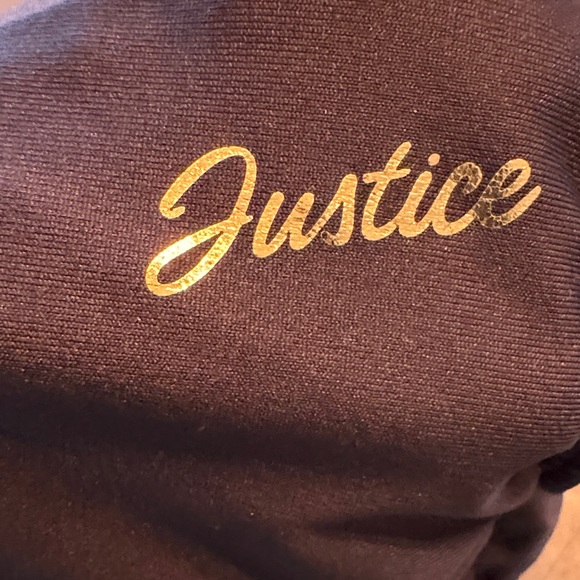 Justice Black Kids One Piece leotard ⭕️2 for $15⭕️ - Picture 6 of 6